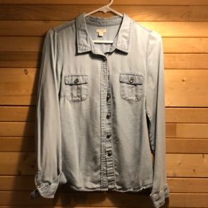 odille denim shirt | button down